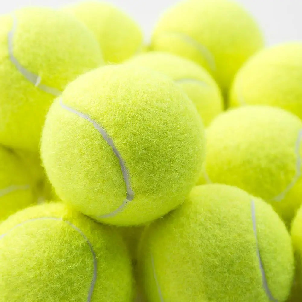 High Elasticity Training Entertainment Ball Tennis For Training Exercises Elastic Fiber Rubber Outdoor Tennis Ball