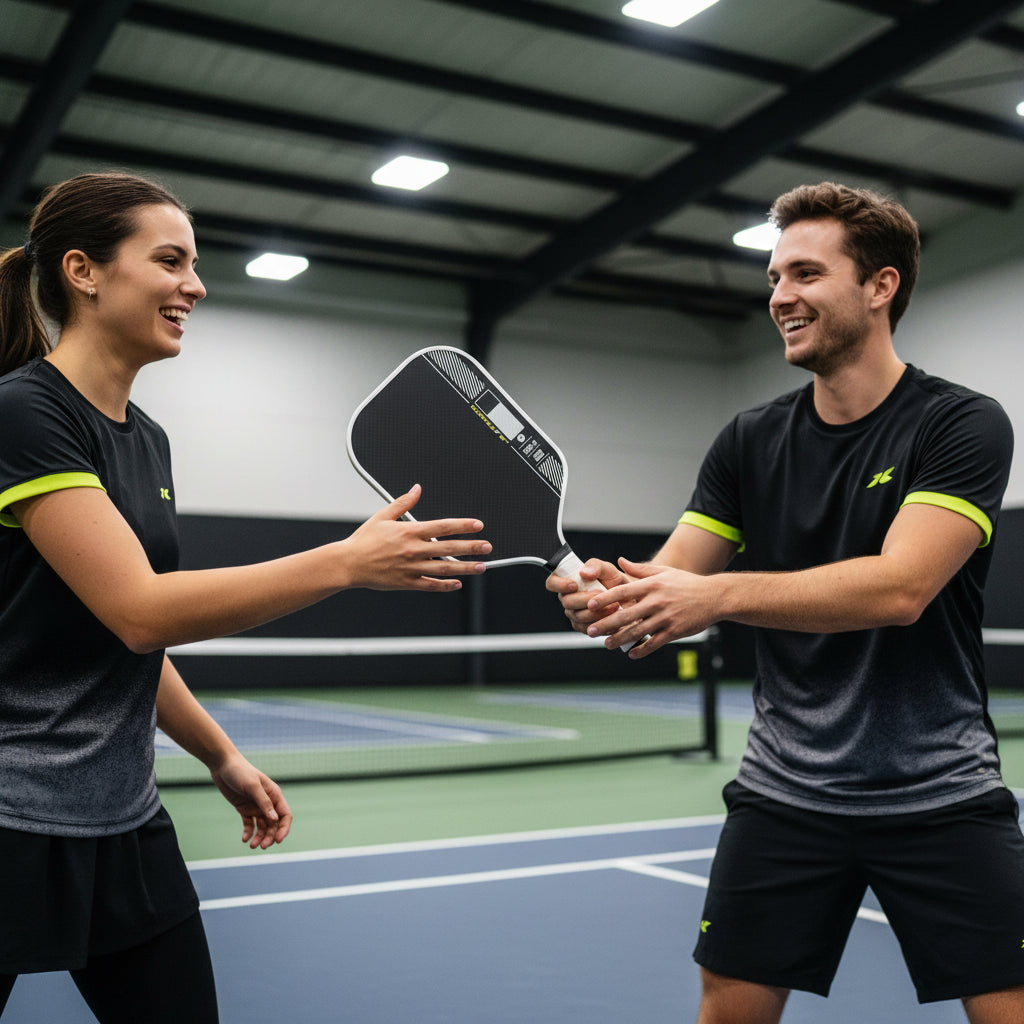 USAPA Approved Pickleball Paddle T700 Carbon Fiber Racket with Honeycomb Core Professional Spin Power 16MM Racket