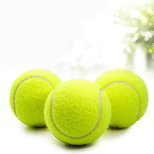 High Elasticity Training Entertainment Ball Tennis For Training Exercises Elastic Fiber Rubber Outdoor Tennis Ball